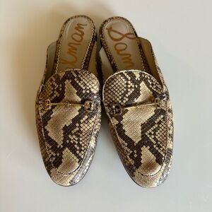 Women's Snake Print Loafers